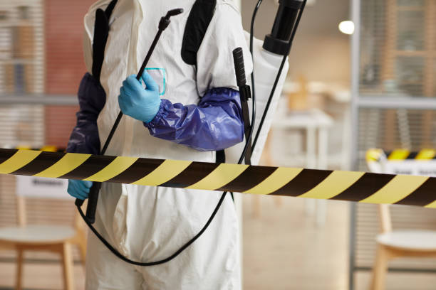 Professional Biohazard Cleanup technician working in Stockton, NJ